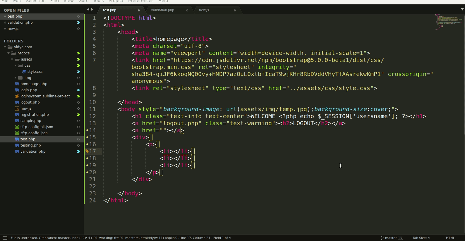 comment single line and multi-line  in sublime
