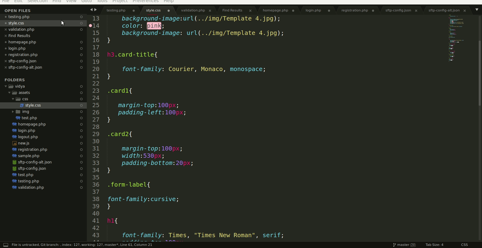 find and replace in sublime