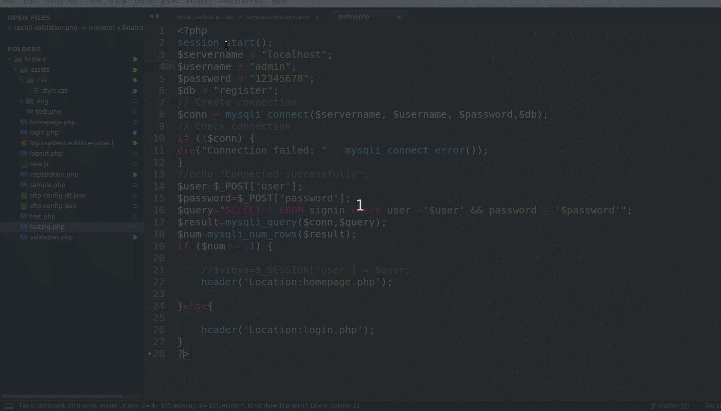 git in sublime